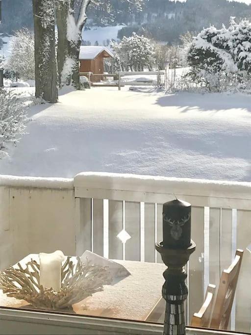 Ferienwohnung Darosa Gipfelglueck Seeg Bagian luar foto